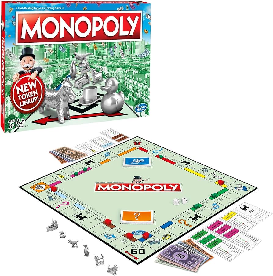 Amazon.co.jp: Monopoly Board Game (new edition) モノポリーボード