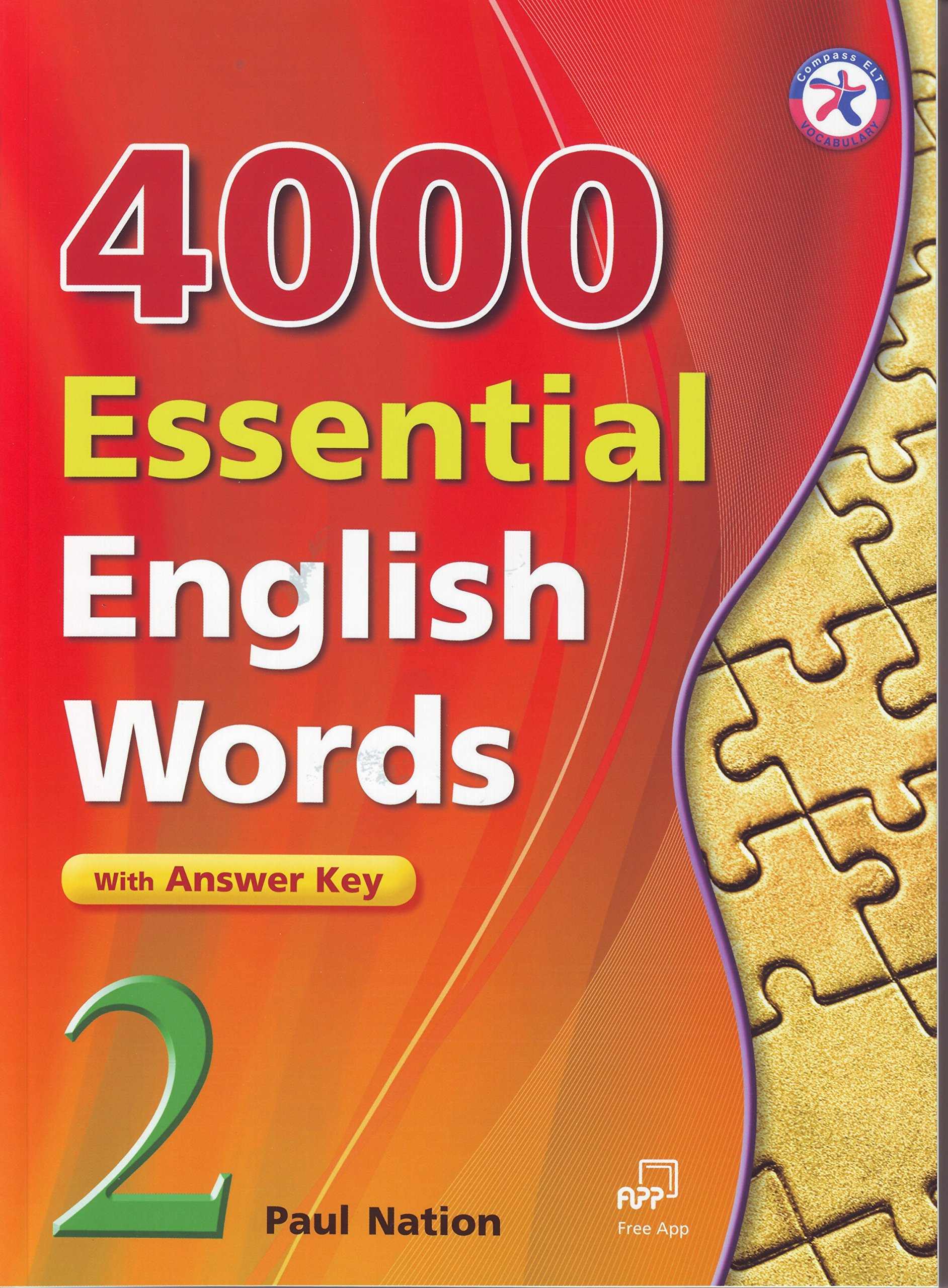 Amazon | 4000 ESSENTIAL ENGLISH WORDS 2 WITH ANSWER KEY | Paul