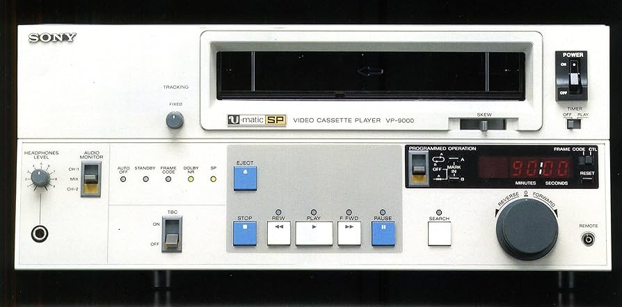 Amazon | SONY VP-9000 業務用 UマチックSP ビデオプレーヤー | ビデオ
