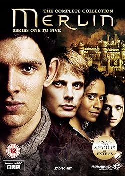 Amazon.co.jp: Merlin/魔術師マーリン シリーズ1-5 コンプリートDVD