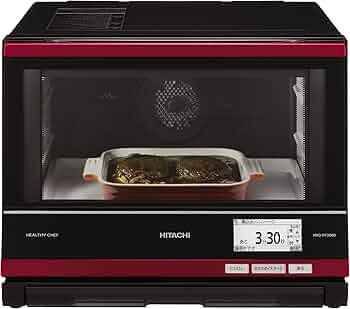 Amazon | 日立 スチームオーブンレンジ ヘルシーシェフ 33L メタリック