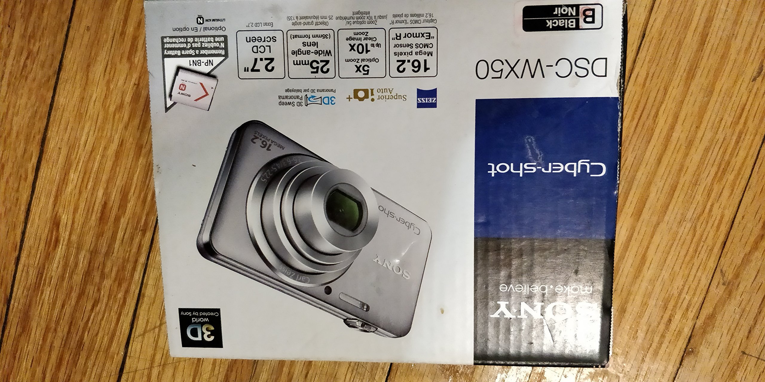 Amazon.com : Sony Cyber-shot DSC-WX50 16.2 MP Digital Camera with