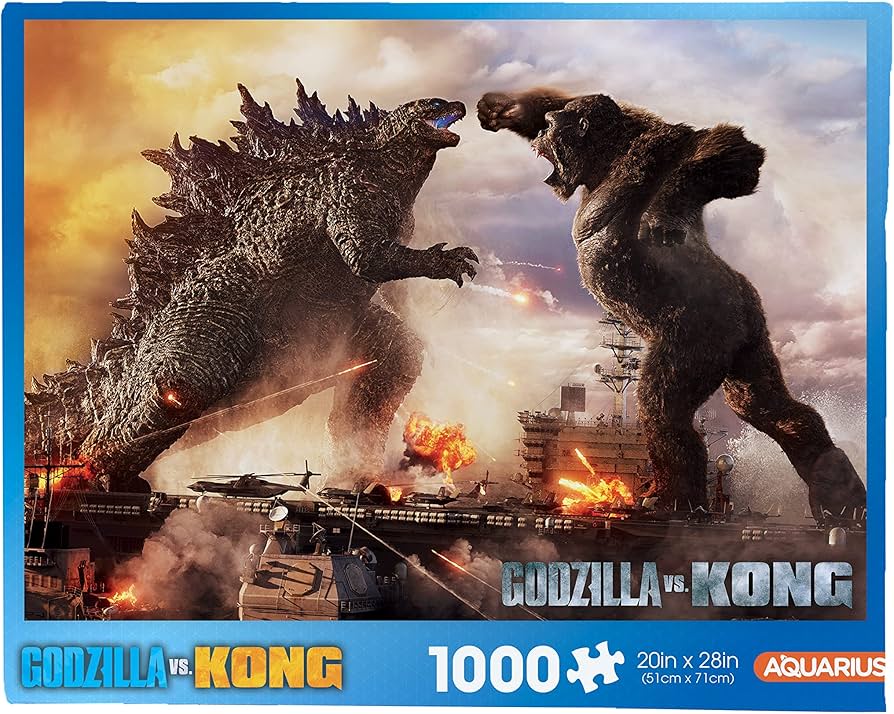 Amazon.co.jp: Godzilla vs Kong (ゴジラvsコング) 1000 Piece Jigsaw