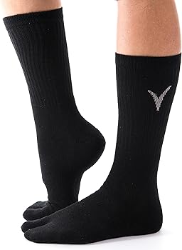 Amazon.com: V-Toe Flip Flop Socks - Japanese Split Toe Thick