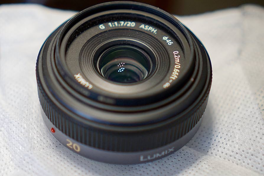 Amazon.com : Panasonic Lumix G H-H020 20mm f/1.7 Aspherical