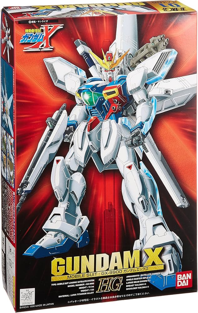 Amazon.co.jp: #01 Gundam X 1/100 HG : Hobbies