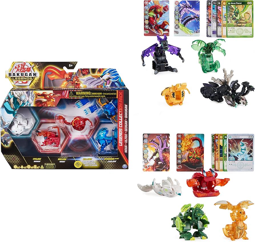 Amazon.com: BTB Legends Collection 4 Pack S5 : Toys & Games