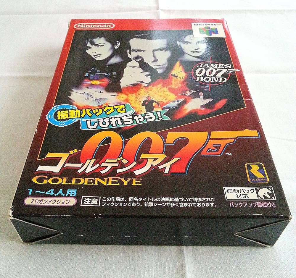 Amazon.com: Goldeneye 007, Nintendo 64 Japanese Import : Video Games