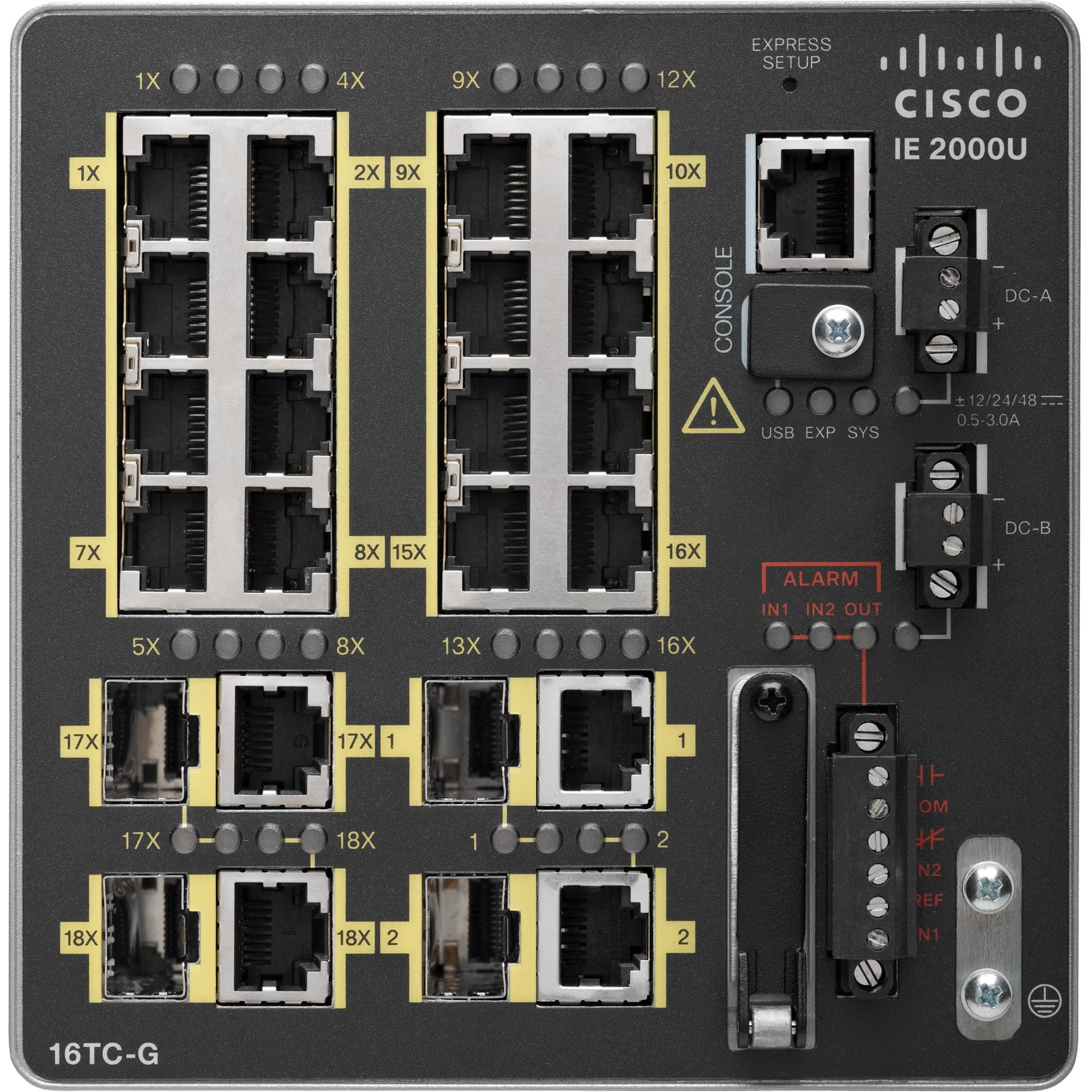 Amazon.com: Cisco IE-2000-16TC-G-E Ethernet Switch : Electronics