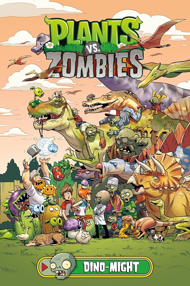 Amazon.com: Plants vs. Zombies Volume 12: Dino-Might