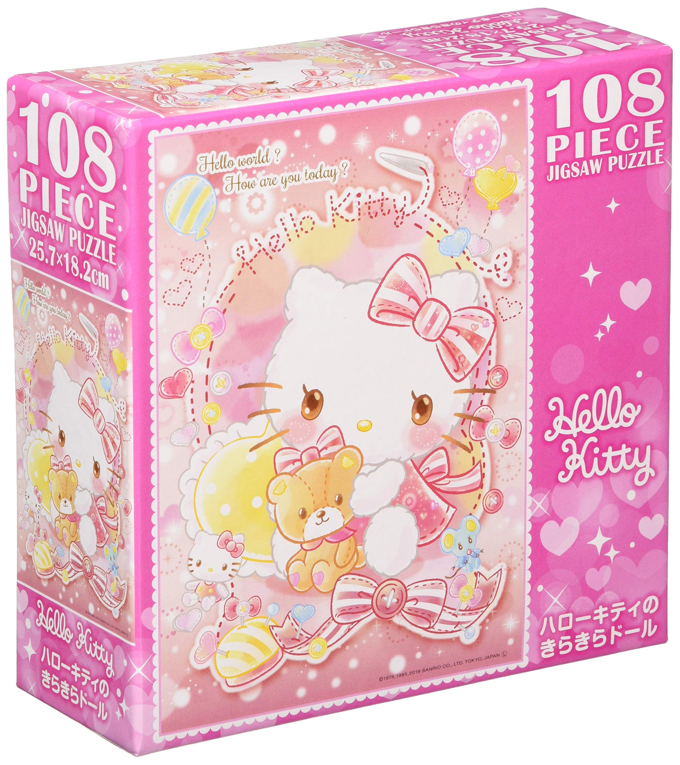 Amazon.co.jp: 108ピース ジグソーパズル ハローキティのきらきら