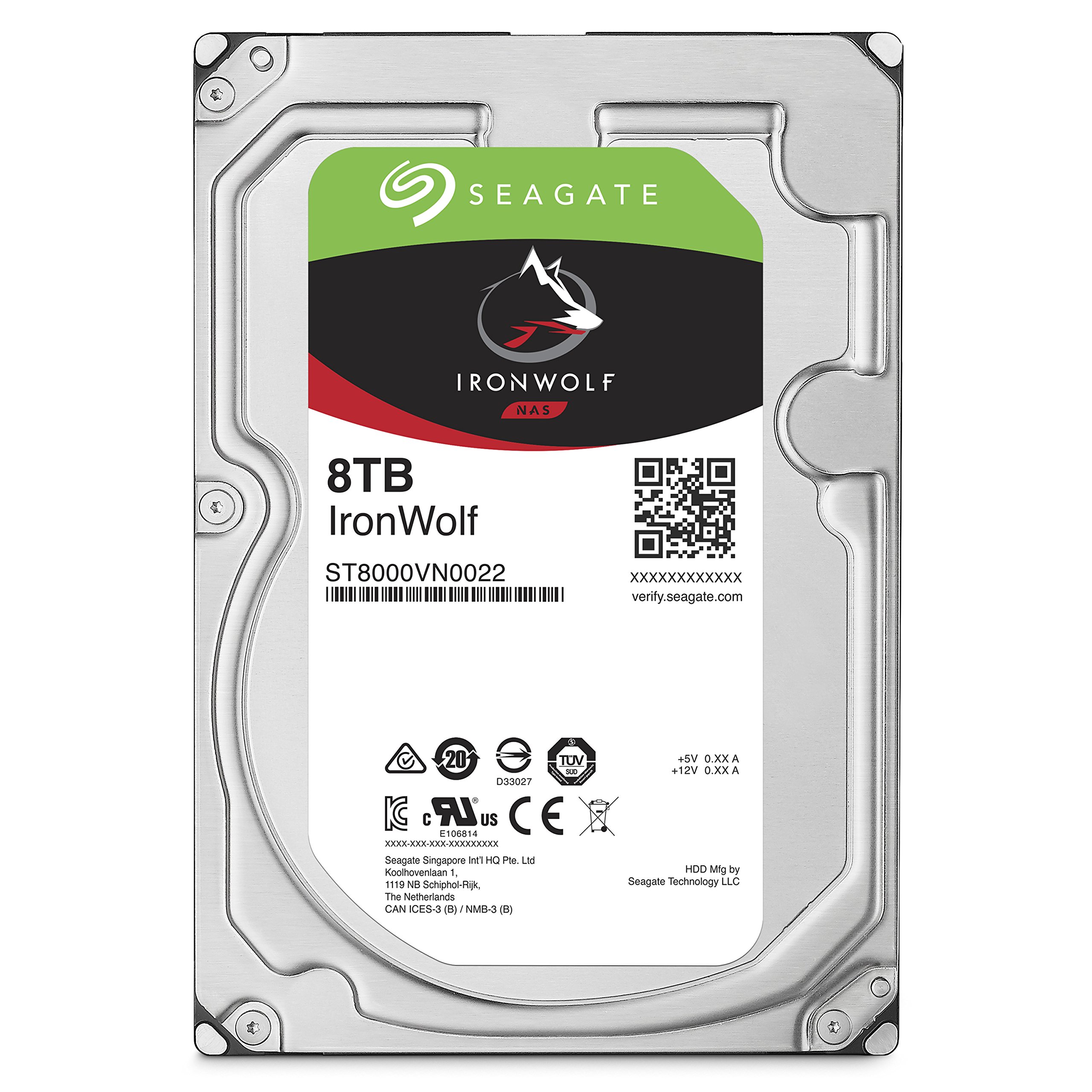 Amazon.com: Seagate IronWolf 8Tb NAS Internal Hard Drive HDD – 3.5