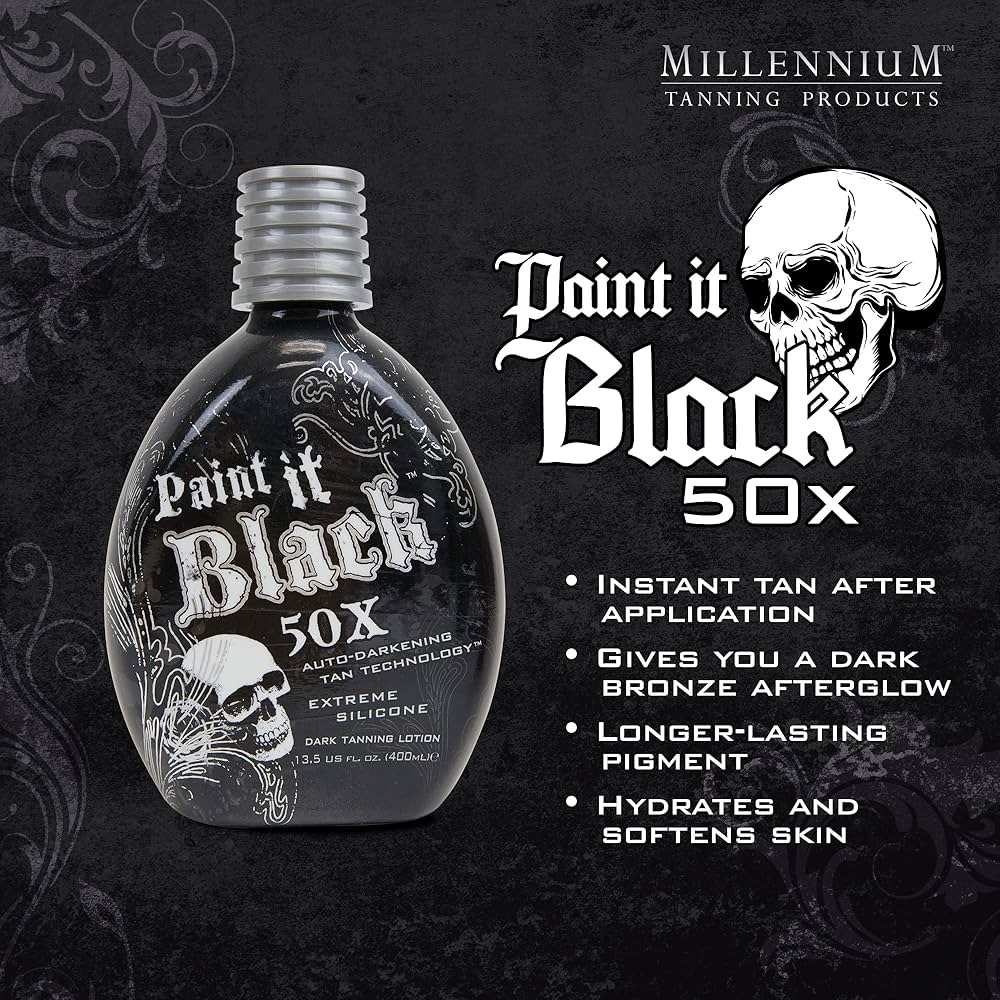 Amazon.com : Millennium Tanning Paint It Black 50x Dark Tanning