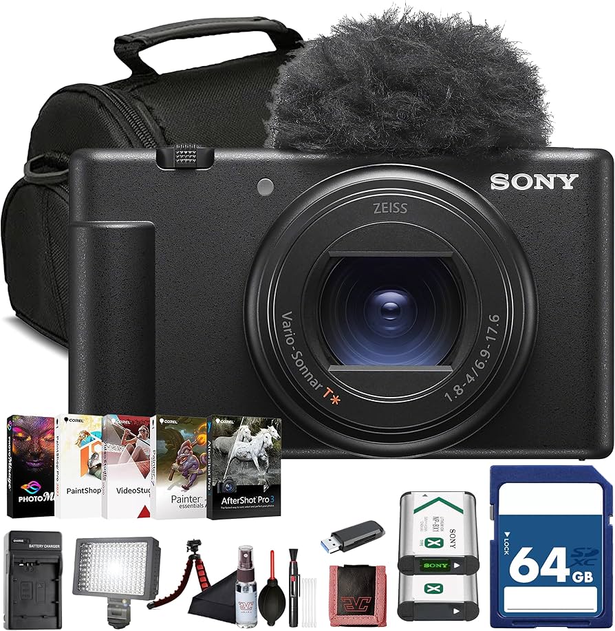 Amazon.com : Sony ZV-1 II Compact Vlogging Camera (ILCZV-1M2/B