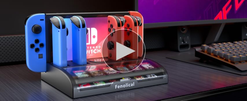 Amazon.com: Fenolical TV Switch Dock Station for Nintendo Switch