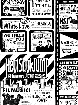 Amazon.co.jp: Hey! Say! JUMP 15th Anniversary LIVE TOUR 2022-2023