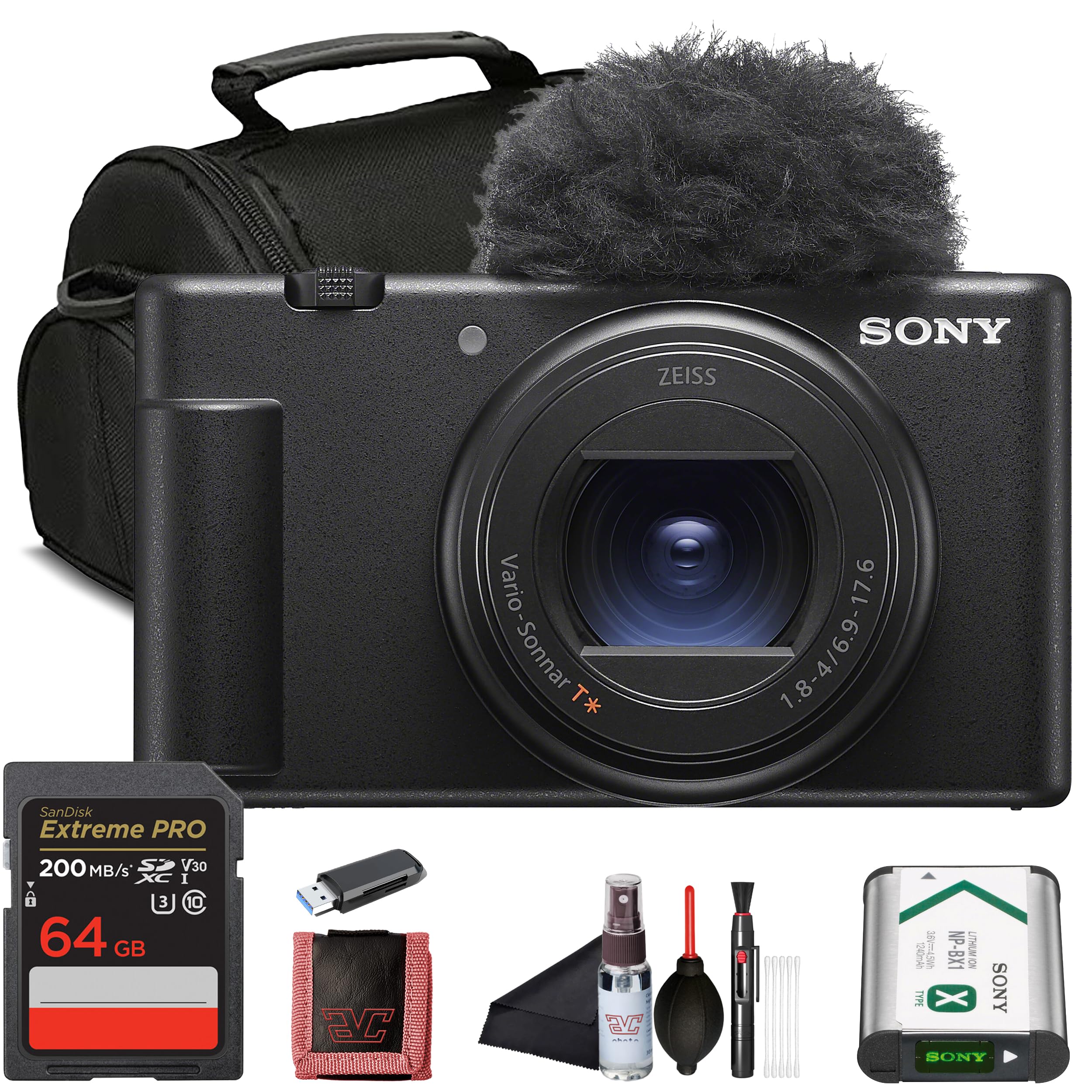 Amazon.com : Sony ZV-1 II Compact Vlogging Camera (ILCZV-1M2/B