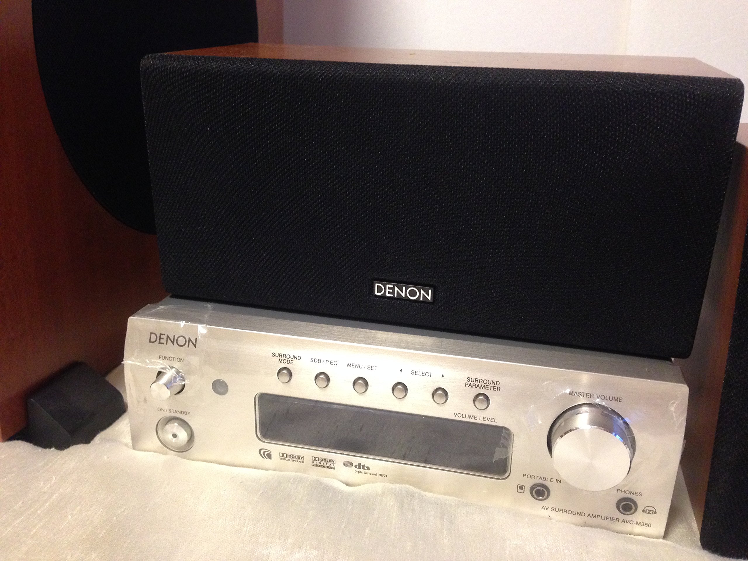 Amazon.co.jp: Denon ホームシアターシステム 木目 DHT-M380-M : 家電