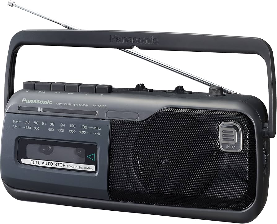 Amazon.co.jp: Panasonic ラジオカセット グレー RX-M40A-H : 家電＆カメラ