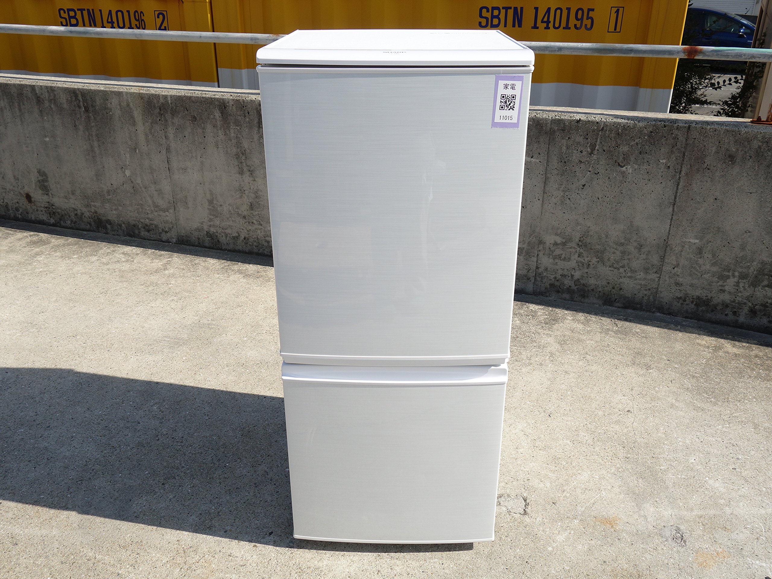 Amazon | SHARP 137L つけかえどっちもドア冷蔵庫 ホワイト系 SJ-14W-W