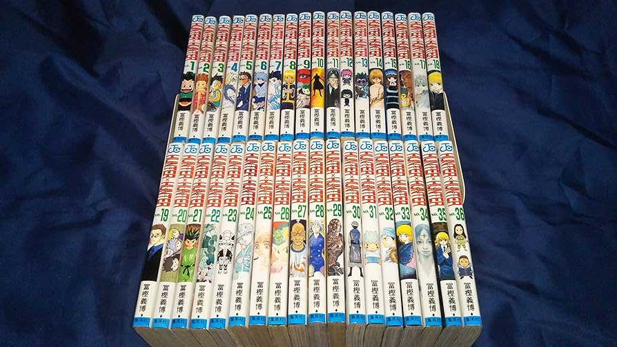 Hunter×Hunter ハンターハンター 1〜37巻＋関連本1冊 非全巻