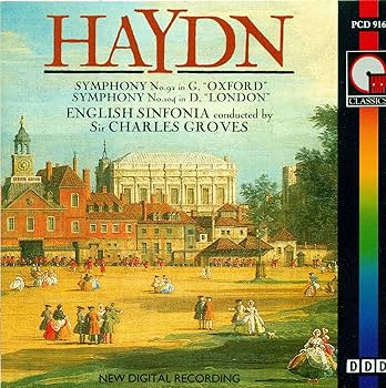 Franz Joseph Haydn, Charles Groves, Enlish Sinfonia - Haydn