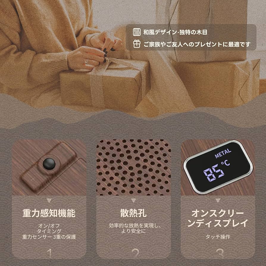 Amazon | SlowlyTalk 第二世代 カップウォーマー コーヒー保温