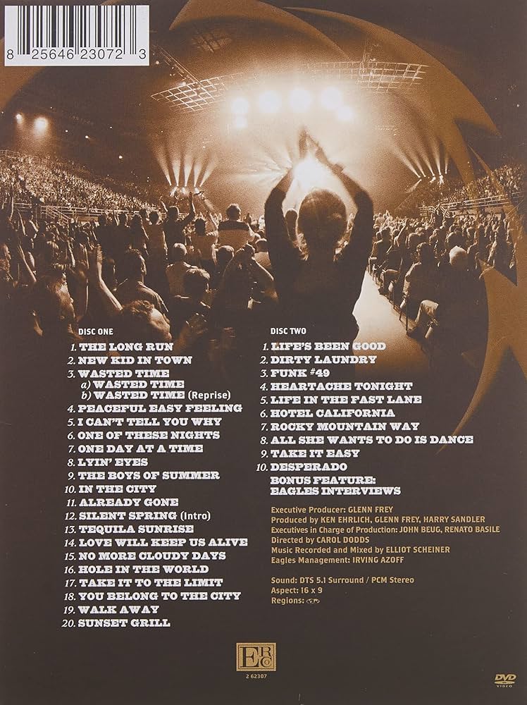 Amazon.co.jp: The Eagles Farewell 1 tour: Live from Melbourne [DVD