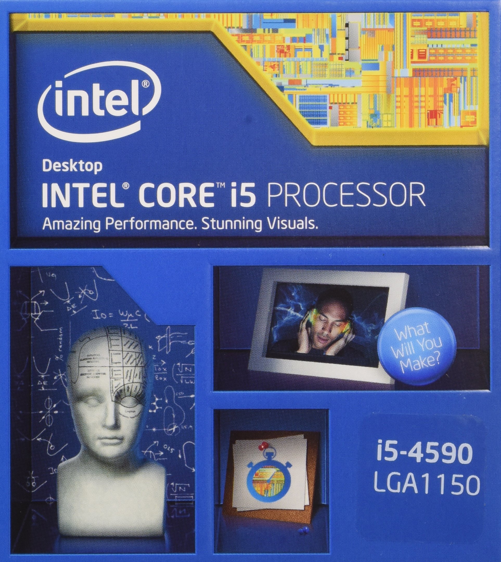 Amazon.com: Intel Core i5-4590 Desktop CPU Processor- SR1QJ
