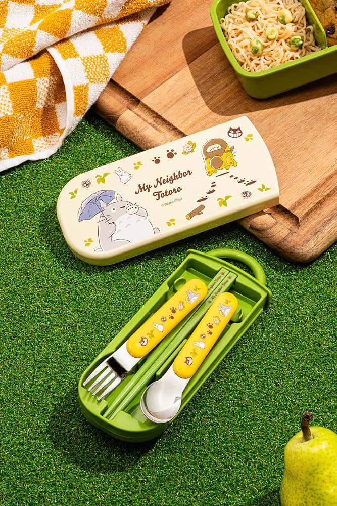 Amazon.com: Skater My Neighbor Totoro Utensil Set - Cat Bus