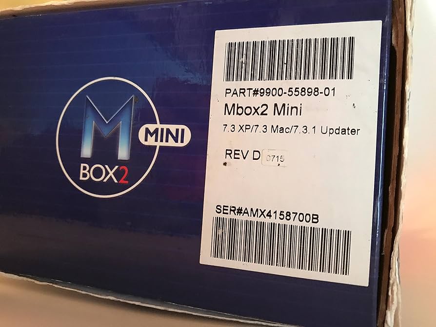 Amazon.co.jp: 【正規品】 AVID オーディオインターフェース Mbox 2