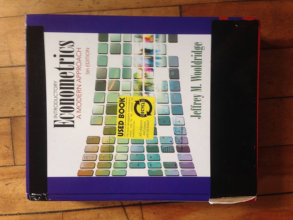 Introductory Econometrics: A Modern Approach (Upper Level