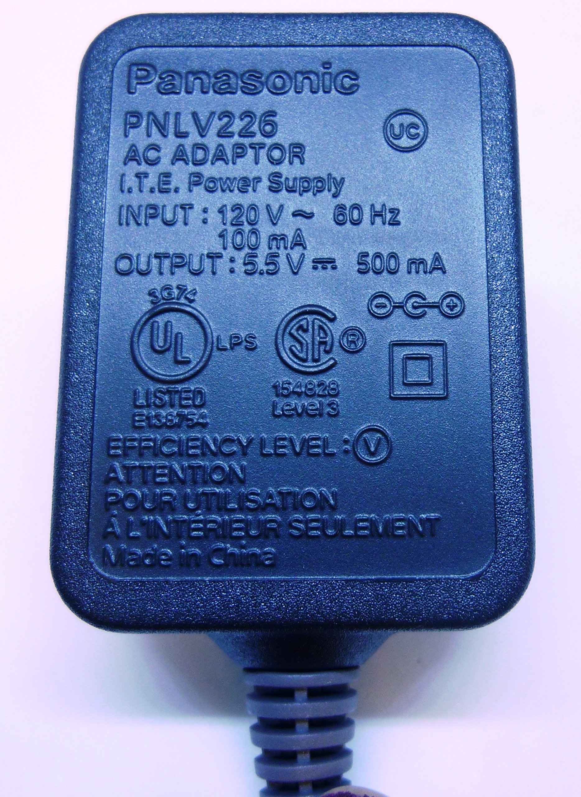 Amazon.com: Panasonic PNLV226 AC Adapter Replacement for KX-TGFA30