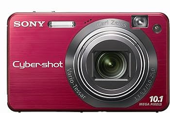 Amazon.com : Sony Cybershot DSCW170/R 10.1MP Digital Camera with