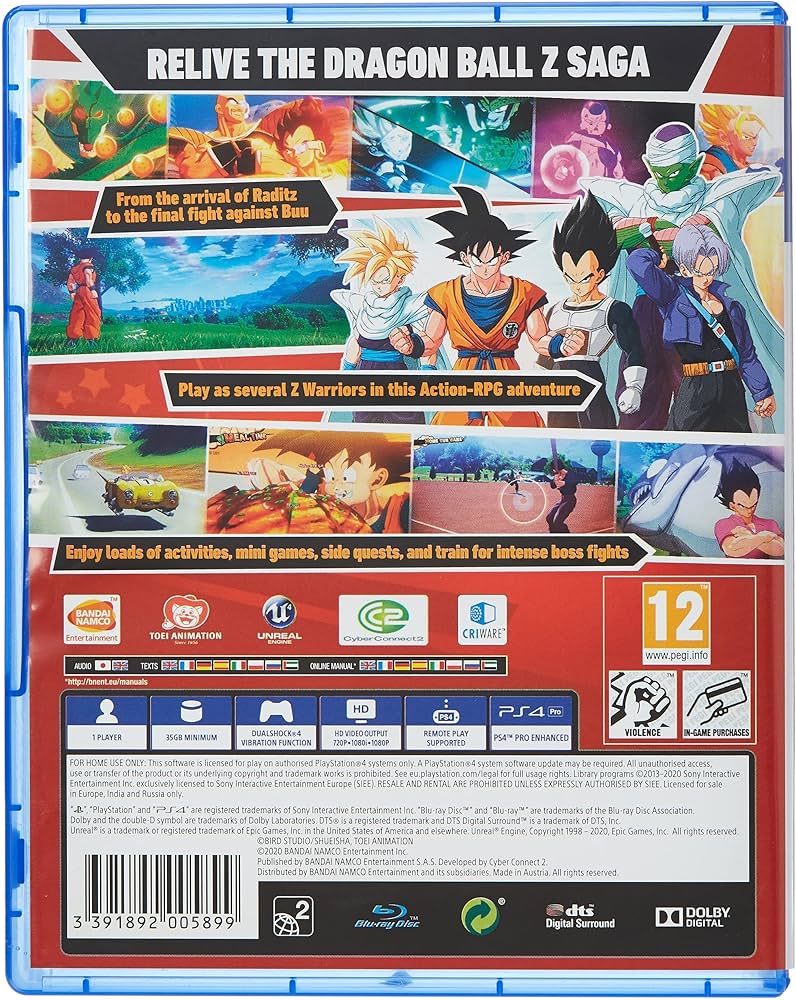 Amazon.com: Dragon Ball Z: Kakarot (PS4) : Video Games