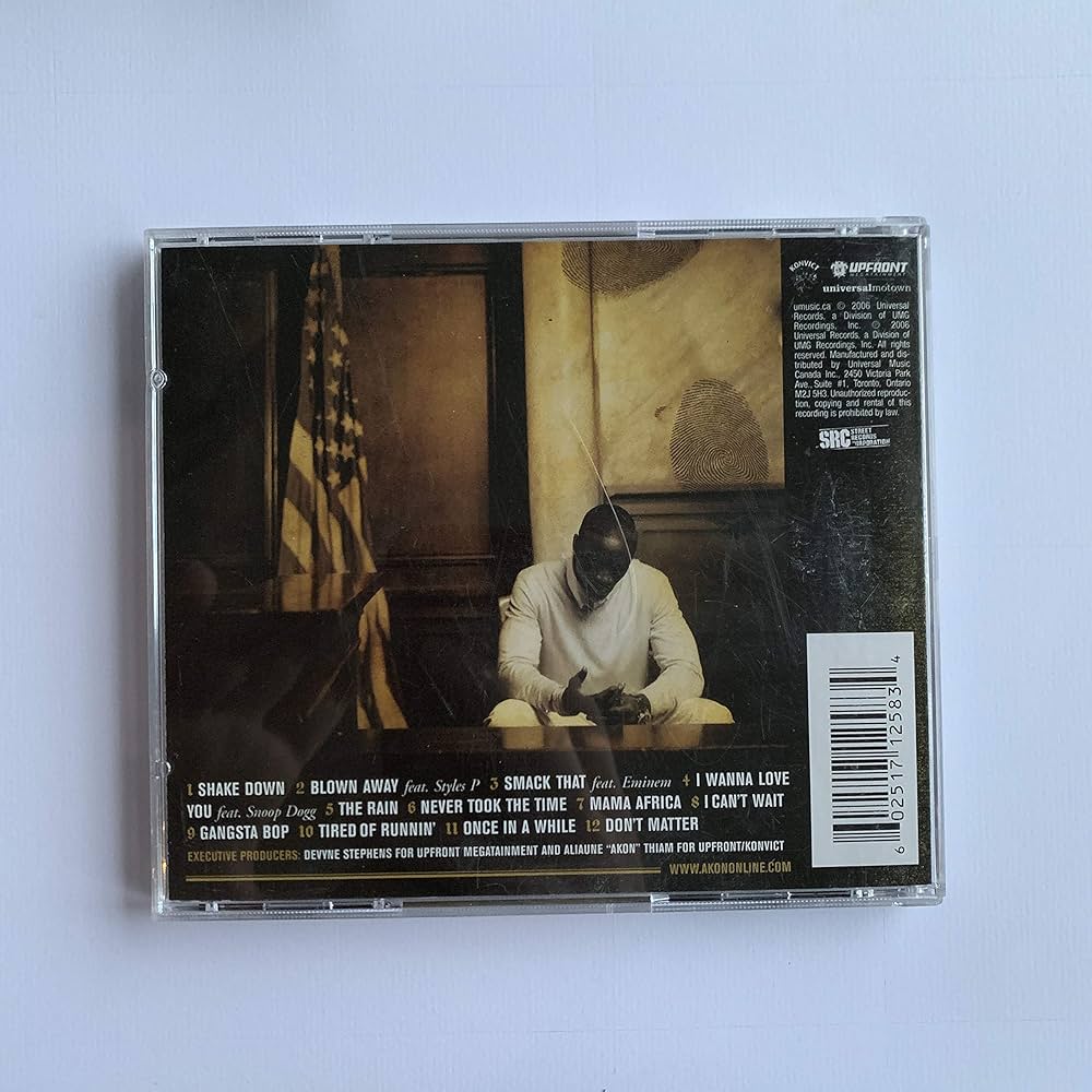 AKON Konvicted 2LP レコード