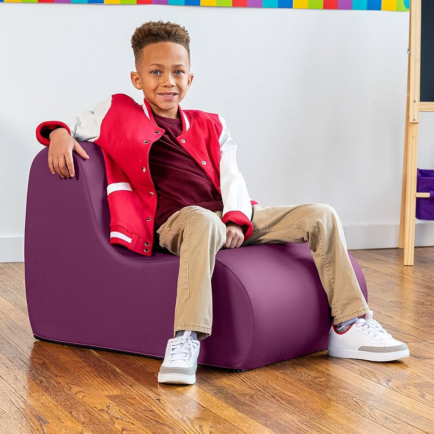 Amazon.com: Jaxx Midtown Small Classroom Soft Foam Chair - Premium