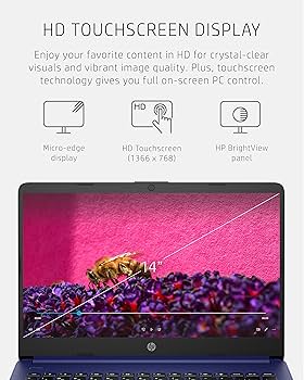 Amazon.com: HP 14 Laptop, Intel Celeron N4020, 4 GB RAM, 64 GB