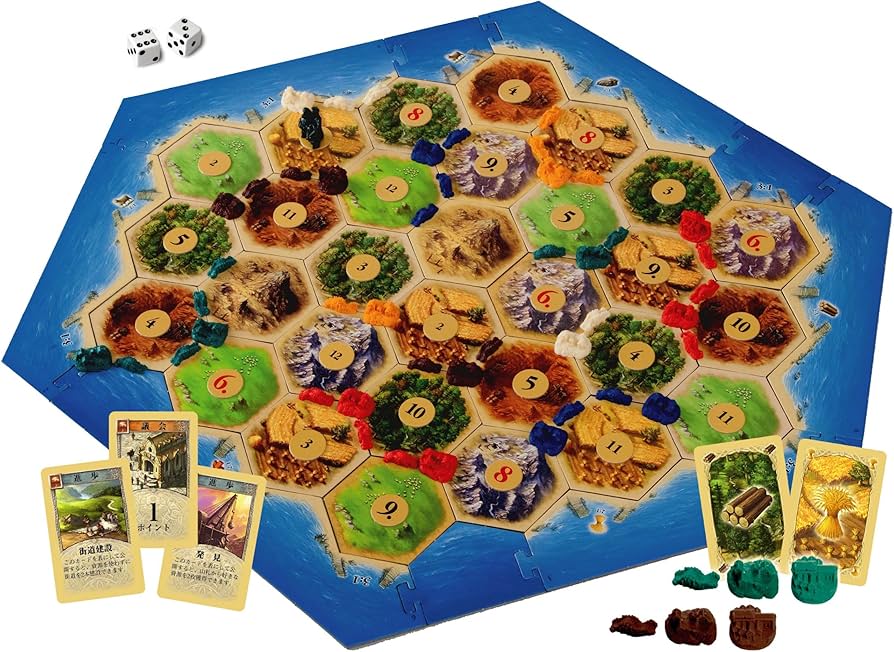 Amazon.co.jp: カタンの開拓者たち スタンダード 5-6人用拡張版 (Die