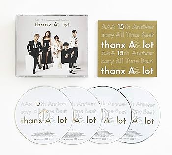 AAA 15th Anniversary All Time Best -thanx AAA lot-(AL4枚組