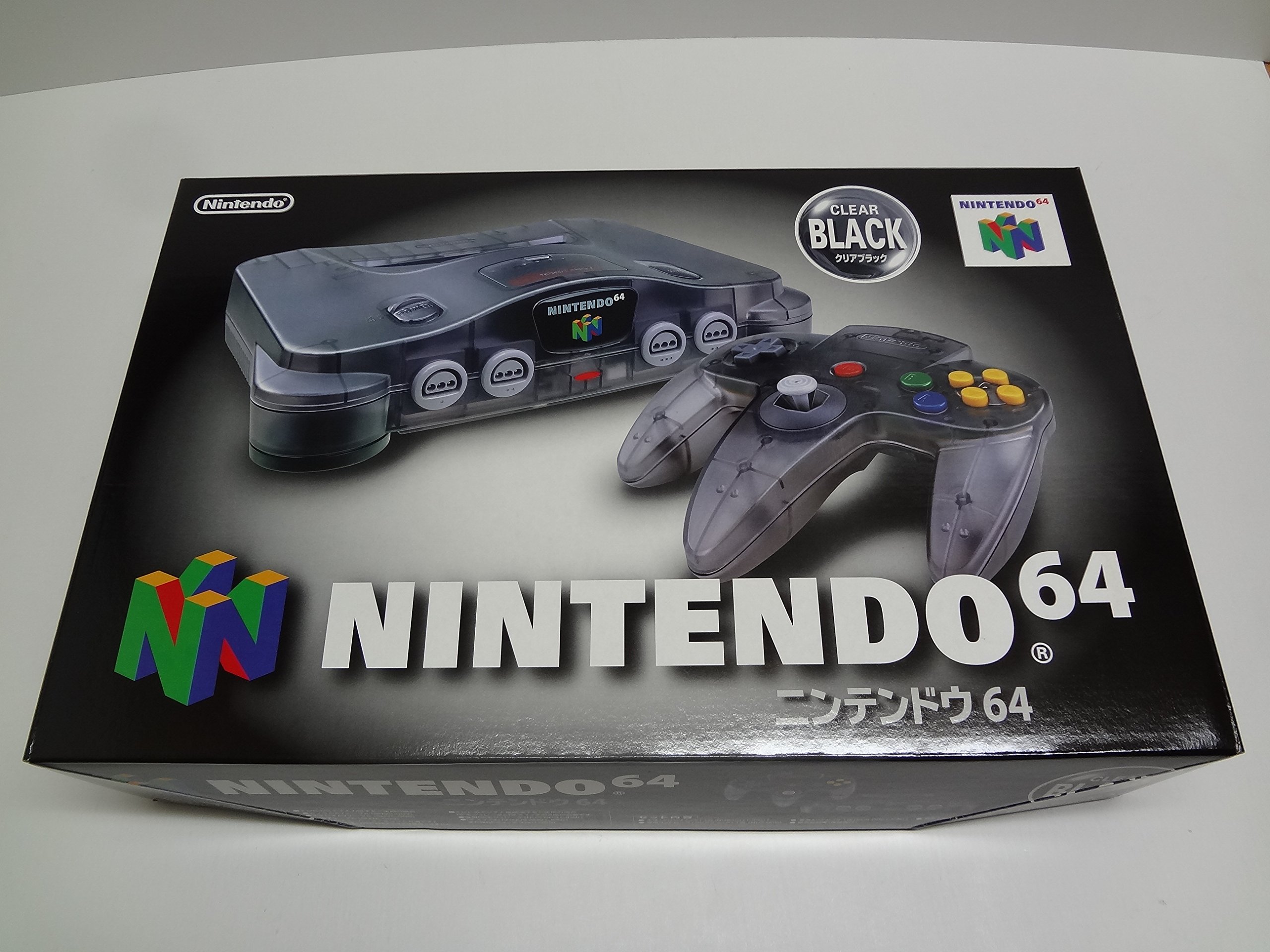 Amazon | ニンテンドー64 クリア・ブラック 本体 Nintendo 64 Clear
