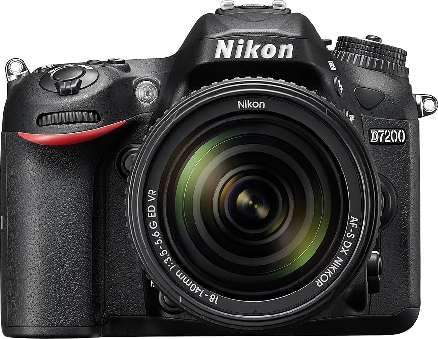 Amazon.com : Nikon D7200 DX-format DSLR w/ 18-140mm VR Lens (Black