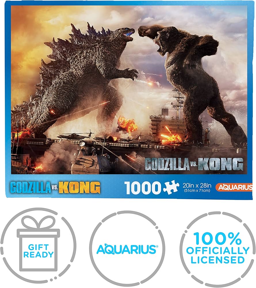 Amazon.co.jp: Godzilla vs Kong (ゴジラvsコング) 1000 Piece Jigsaw