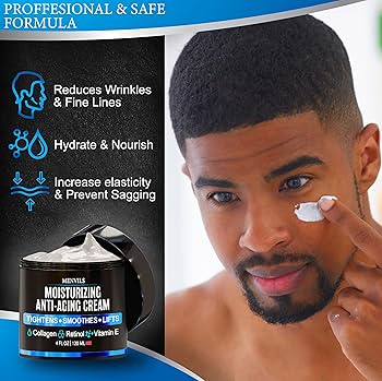 Amazon.com: Mens Face Moisturizer Cream - Anti Aging & Wrinkle for