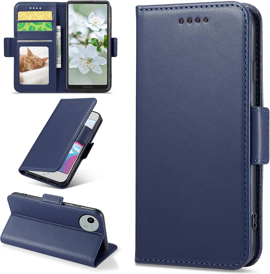 Amazon.co.jp: AQUOS wish 4 ケース手帳型 SH-52E A402SH ケース