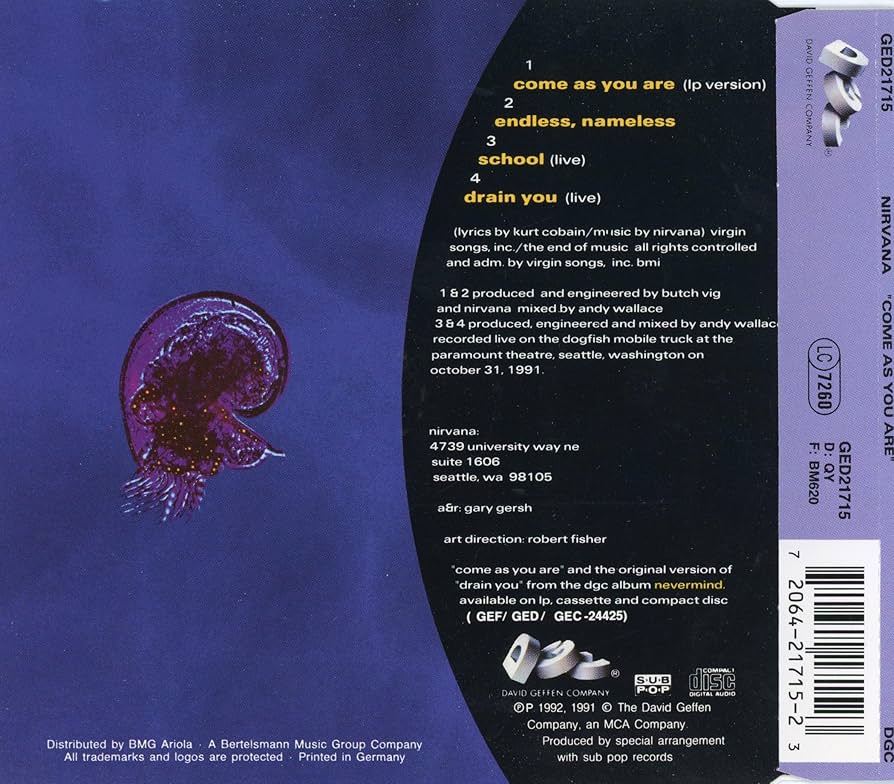 Amazon.co.jp: Come As You Are: ミュージック