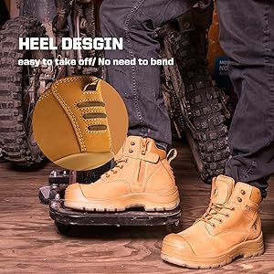 Amazon.com | ROCKROOSTER Work Boots for Men, Composite toe Boots