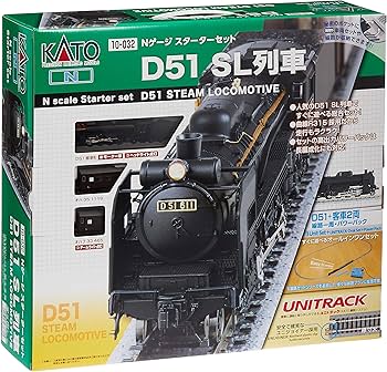 Amazon | KATO Nゲージ スターターセット D51 SL列車 10-032 鉄道模型
