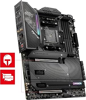 MSI MPG X570S Carbon MAX WiFi Gaming Motherboard (ATX, AMD, Socket