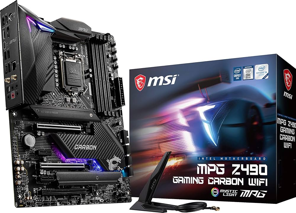 Amazon.co.jp: MSI MPG Z490 ゲーミング カーボン WiFi ゲーミング